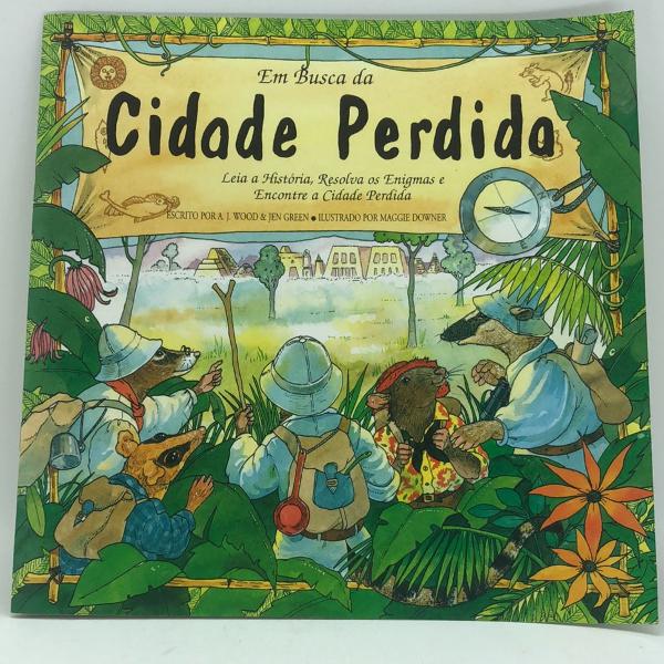 livro: em busca da cidade perdida