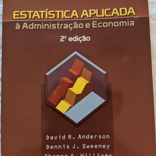 livro estatística aplicada a administração e economia