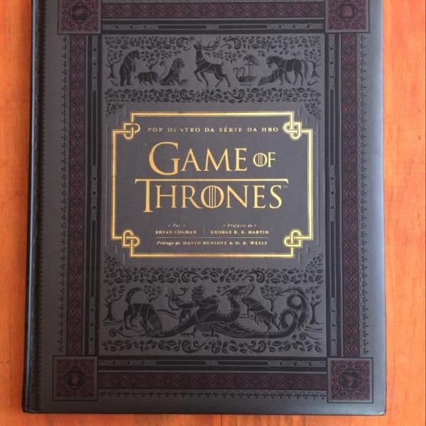 livro game of thrones por dentro da serie hbo