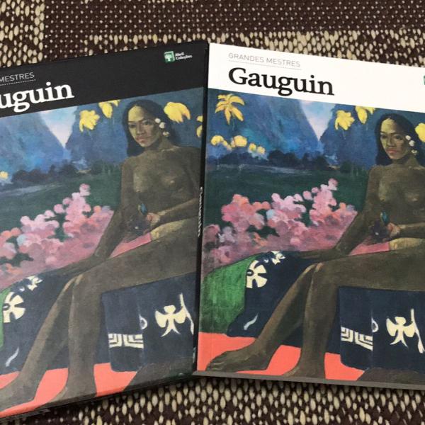 livro gauguin - arte- grandes mestres editora abril