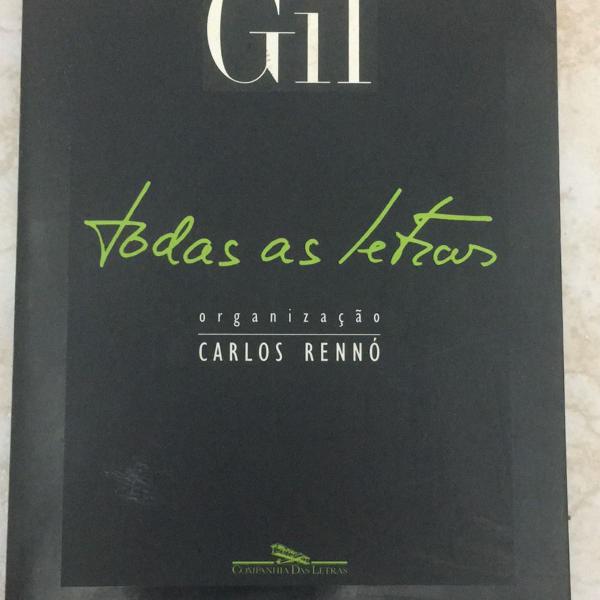 livro gilberto gil todas as letras