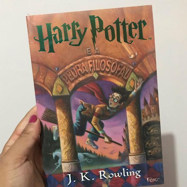 livro harry potter novinho