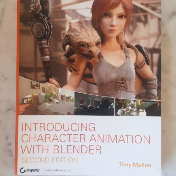 livro introducing character animation with blender