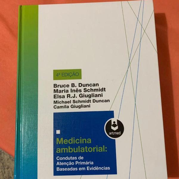 livro medicina ambulatorial: condutas de atenção primária