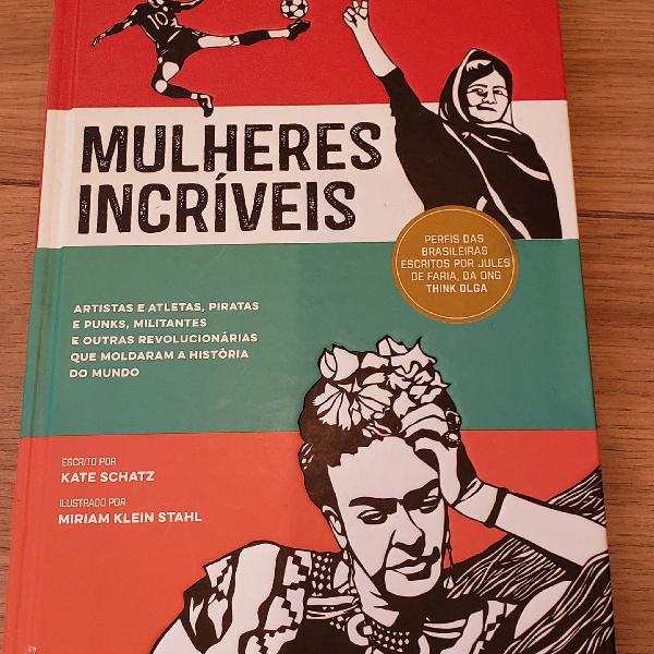 livro mulheres incríveis