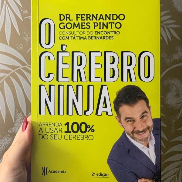 livro o cérebro ninja - dr fernando gomes