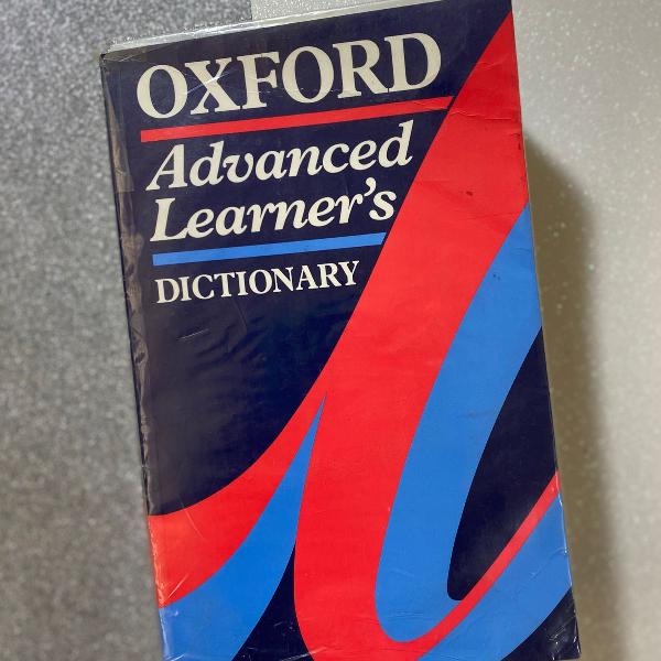 livro oxford advanced learner's dictionary