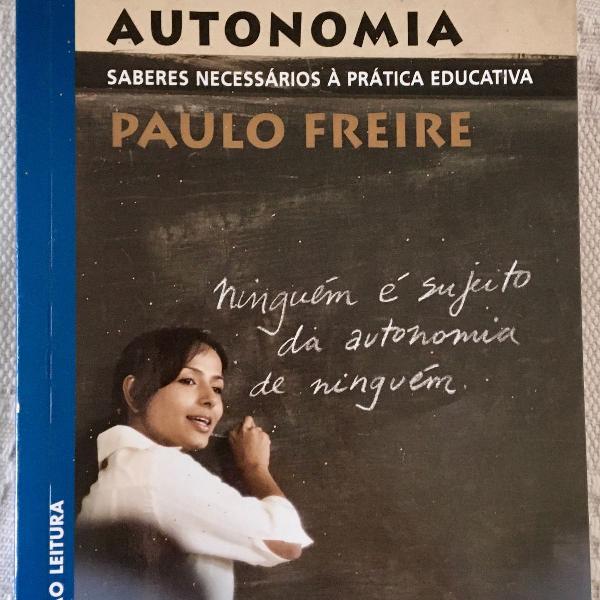 livro pedagogia da autonomia - paulo freire