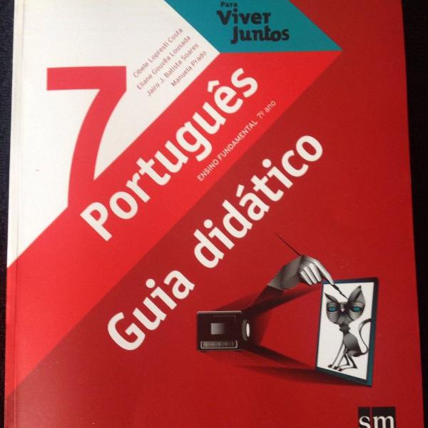 livro português 7 guia didático