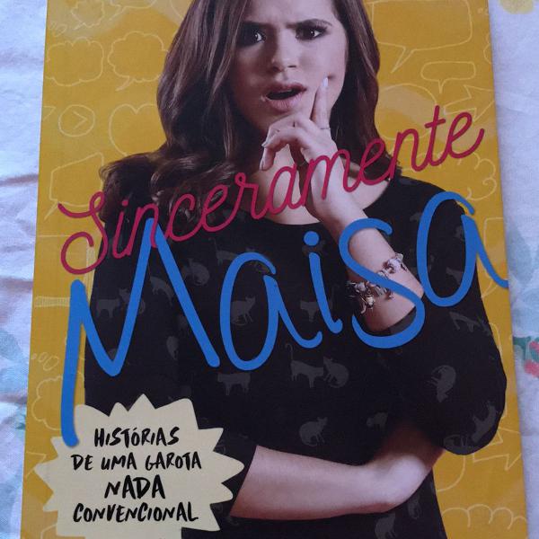 livro: sinceramente maisa