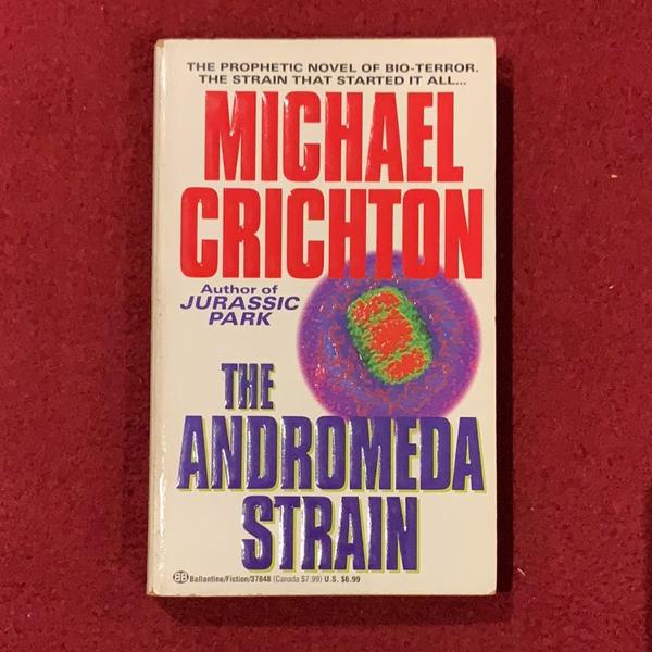 livro: the andromeda strain