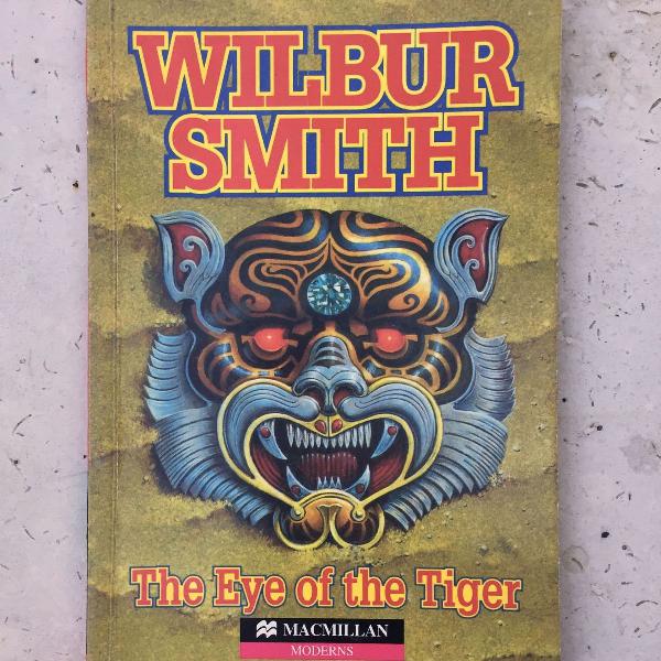 livro the eye of the tiger (wilbur smith)