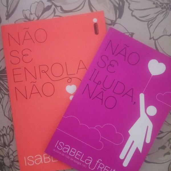 livros "não se enrola não" e "não se iluda não"