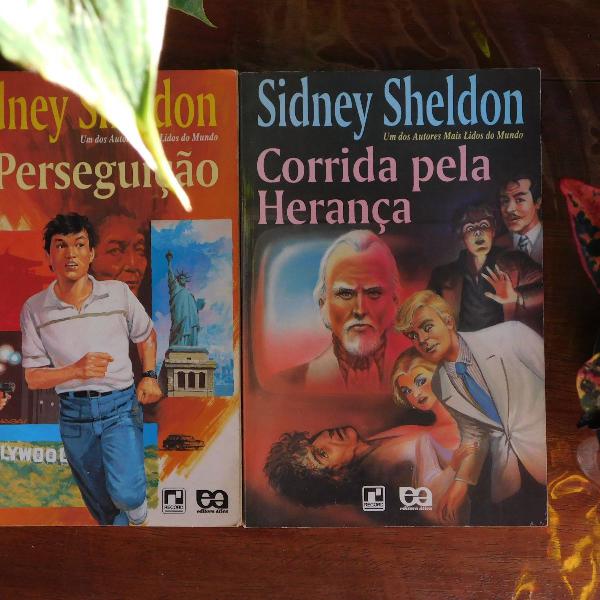 livros sidney sheldon - no estado