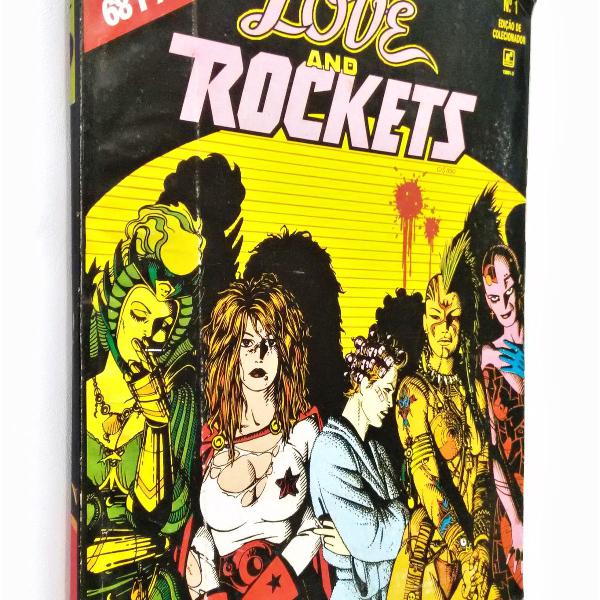 love and rockets - nº 1 - gilbert e jaime hernandez