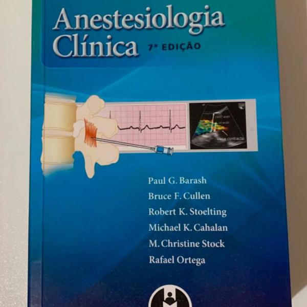 manual de anestesiologia clínica (7a edição)