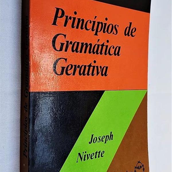 princípio de gramática gerativa - joseph nivertte
