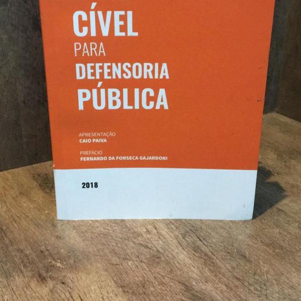 prática cível apra defensoria pública - editora cei -