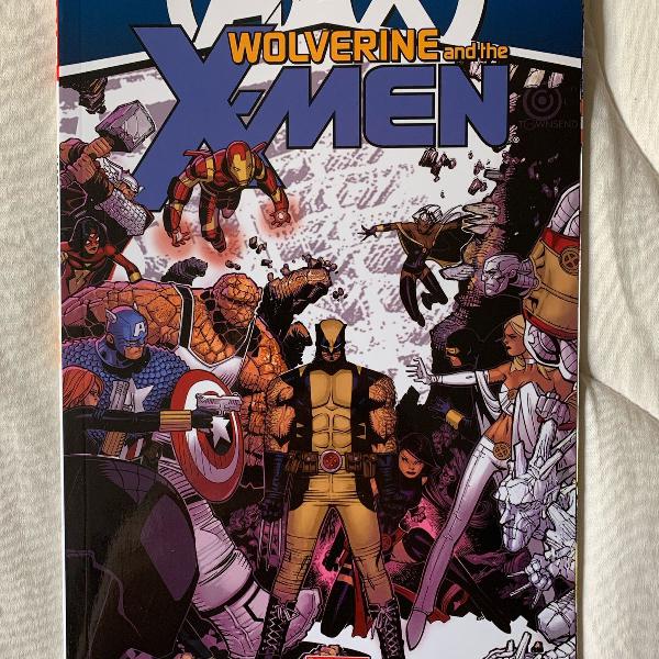quadrinhos wolverine e os x-men #9-13