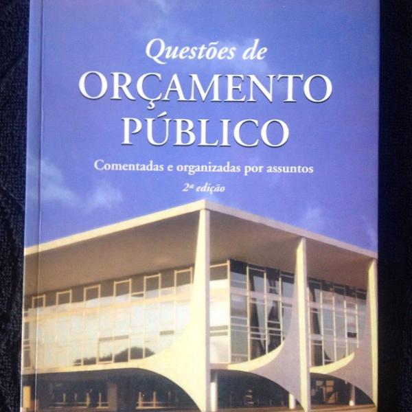 questões de orçamento pública