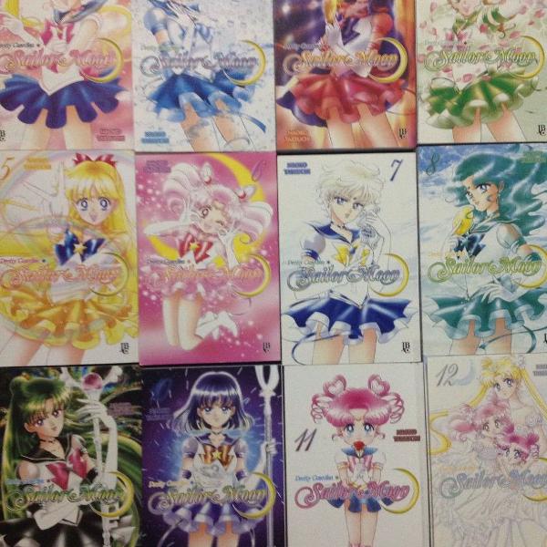 sailor moon coleção manga 1 ao 12