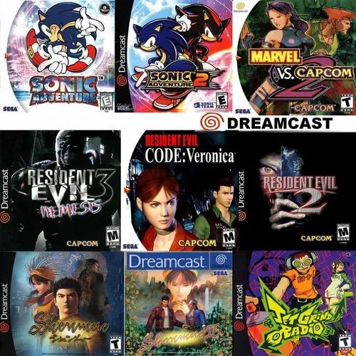 10 Patchs Dreamcast A Sua Escolha Lista Completa - Prensado