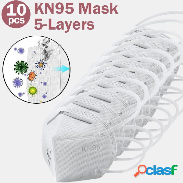 10 Unidades / pacote 0f KN95 Masks Passed The GB-2626-KN95