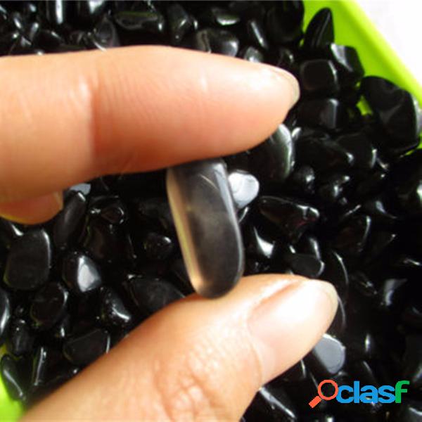 100g DIY Crystal Natural Black Obsidian Quartz Crystal Mini