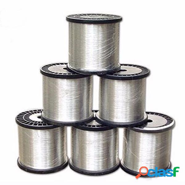 1m / 40inch DIY 900 925 Sterling Silver Wire Jewelry Bead