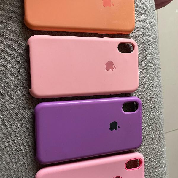 4 capas de iphone x / xs