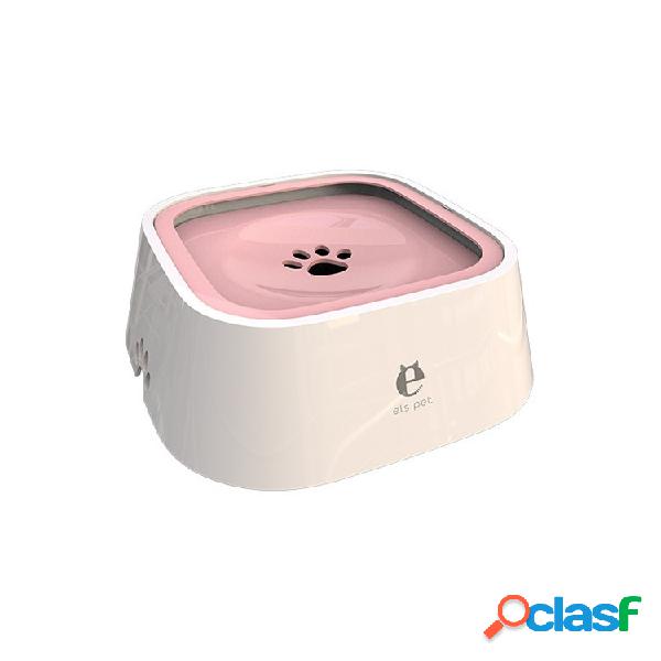 4 cores 1.5l pet flutuante tigela de água Cachorro cat