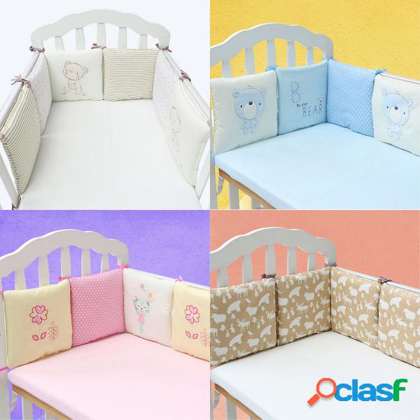 6pcs bebê infantil berço berço pára-choque protetor de
