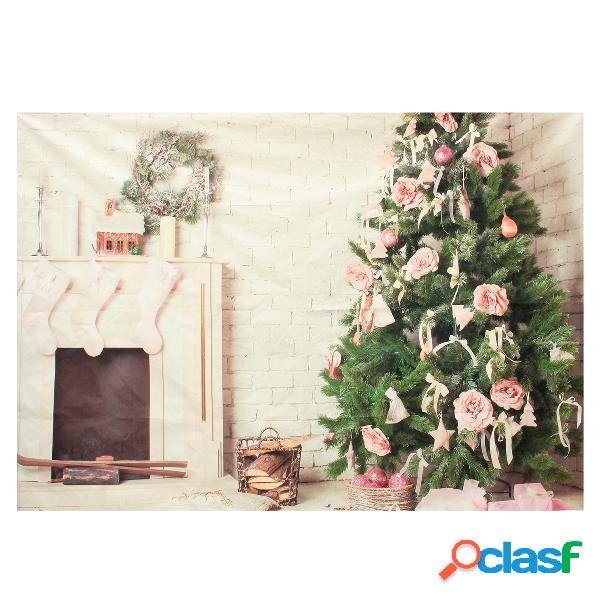 7x5ft Fotografia de Natal Backdrops Studio Photo Backgrounds