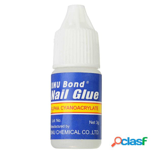 Acrílico Nail Glue Rhinestones False Manicure Tips Stickers