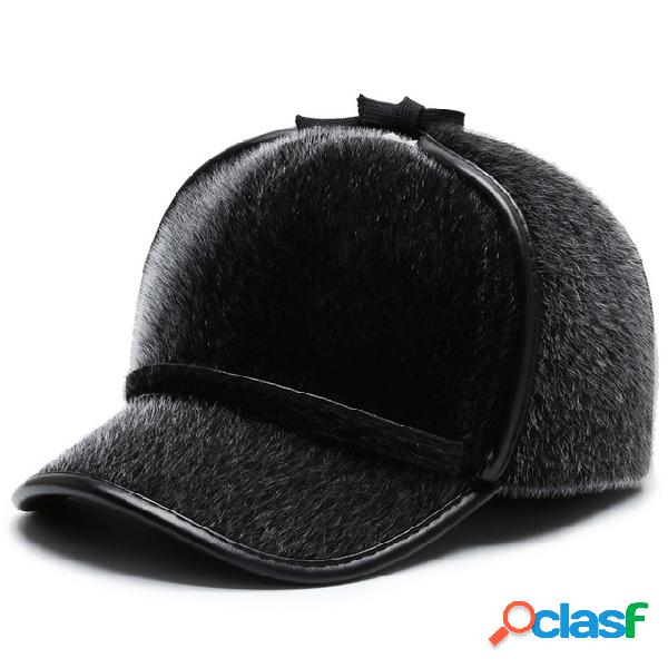Algodão Grosso dos Homens Chapéu Boné de Beisebol