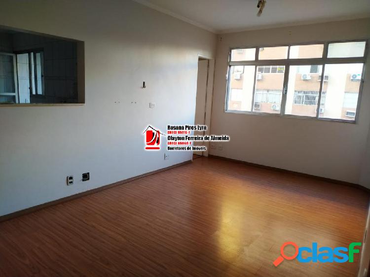 Apartamento 1 quarto amplo, vaga demarcada, C.Gde.,Santos