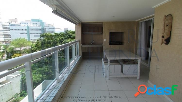 Apartamento bem avarandado, Riviera de São Lourenço, 95m²
