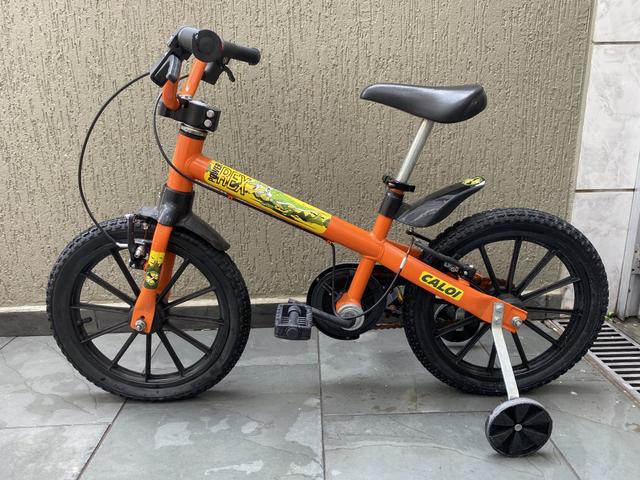 Bicicleta Infantil Power Rex Caloi Aro 16 Usada
