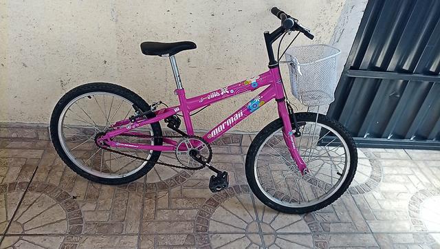 Bicicleta feminina infantil aro 20 MORMAII