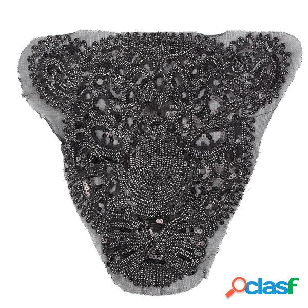 Black Panther Bordado Applique Ferro em Patches para roupa