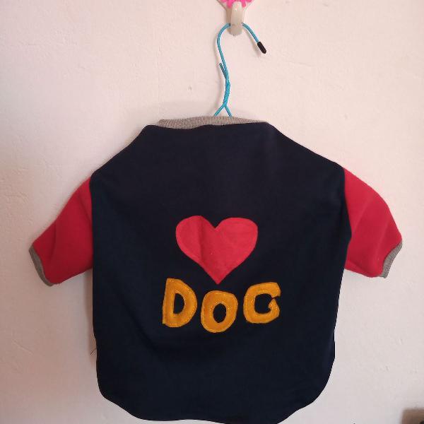 Blusa de Moletom para cachorro