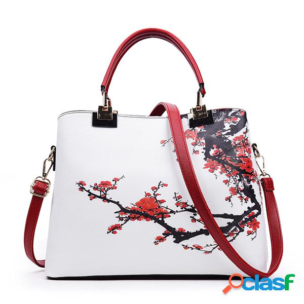 Bolsa Transversal Modelo Floral Estilo Folclórico