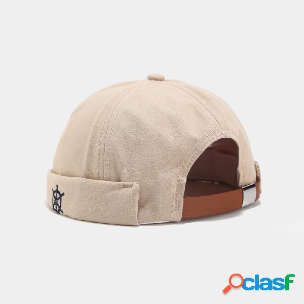 Bonés sem aba Chapéus de hip-hop Fasion Caveira Bonés