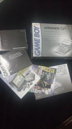 Caixa Gameboy Advance Sp Original + Panfletos E Manual