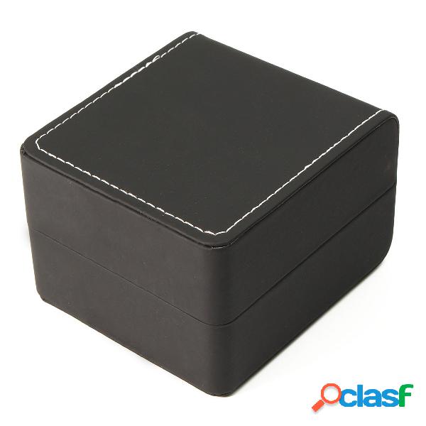 Caixa de relógio Punk Black Clear Watch Case