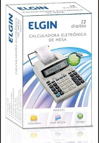 Calculadora com impressora ELGIN- nova