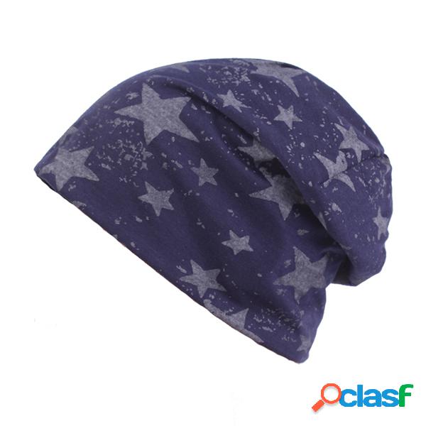Chapéu de Algodão respirável Estilo Beanie Casual com