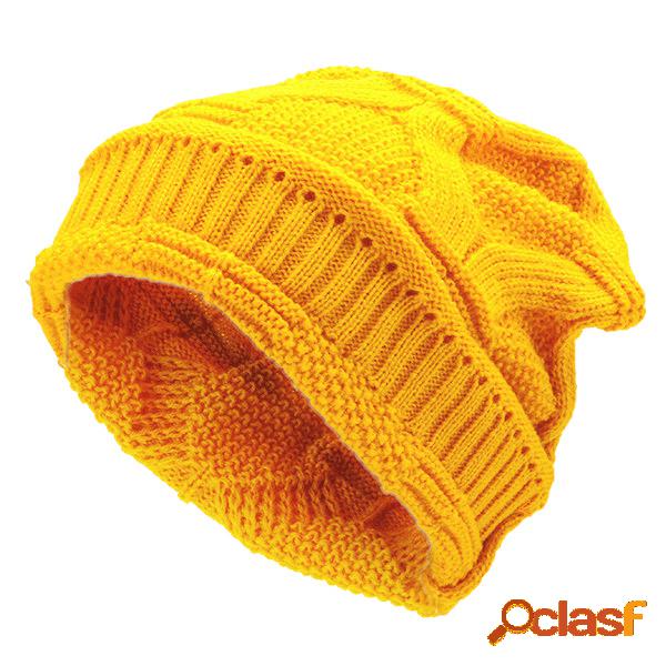 Chapéu de Inverno Bonnet Beanie Chapéu Maior Espessura