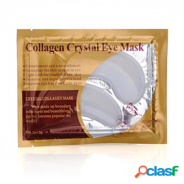 Colágeno Crystal Eye Mask Patch Eyelid Deep Anti-Aging
