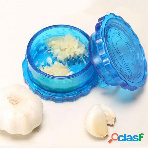 Cozinha Garlic Press Gadgets Transparente Cor Twist Box Stir